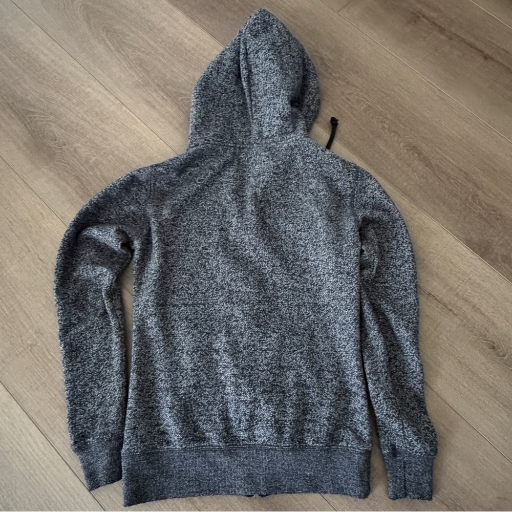 Oiselle Hoodie Women XS‎ Gray Birds Pullover Athletic Running Sweatshirt - Picture 6 of 7